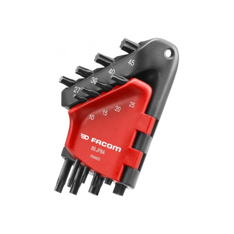 Jeu de 8 clés mâles Torx FACOM en étui - 89.JP8A