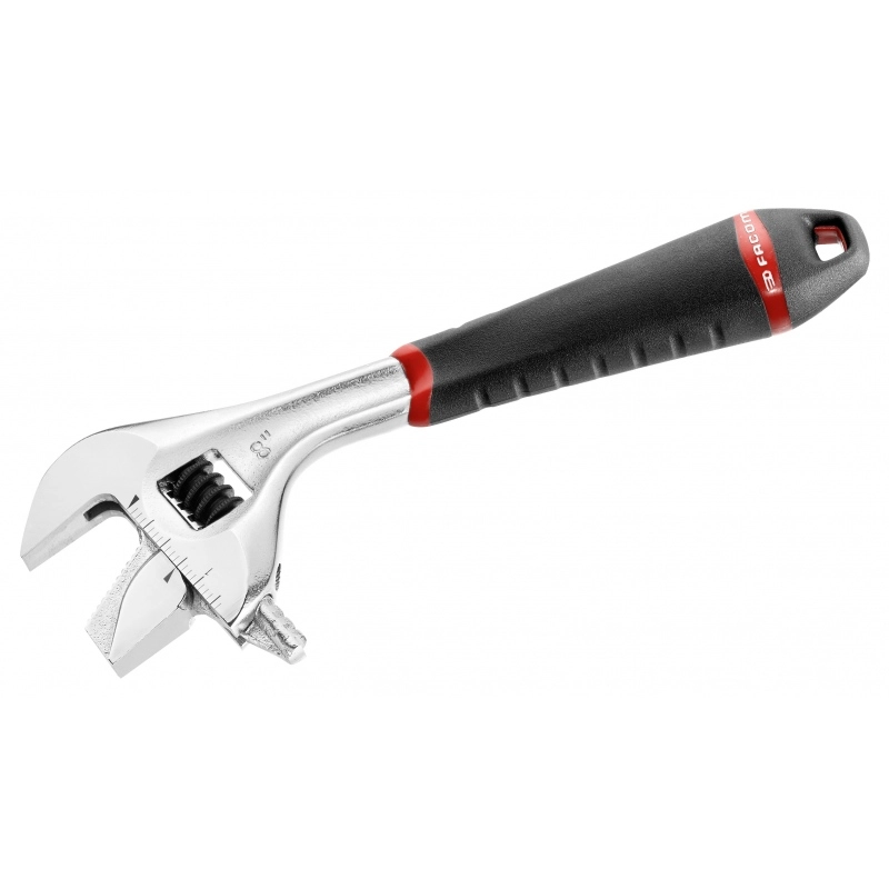 Clé à molette 15" FACOM mors réversible - Lg.376 Ouv. 50 mm - 101.15GR