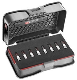 Jeu d'embouts OGV GRIP 6 pans 1/4" FACOM - RTM.J8MGRPPB