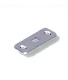 Gache inox DS6865 pour verrou à levier "DATOR"