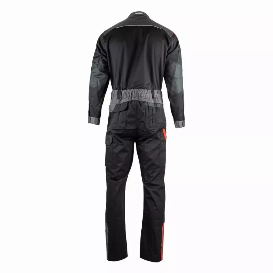 Combinaison double zip FACOM Ship Noir/Gris/Rouge - FXWW4000E