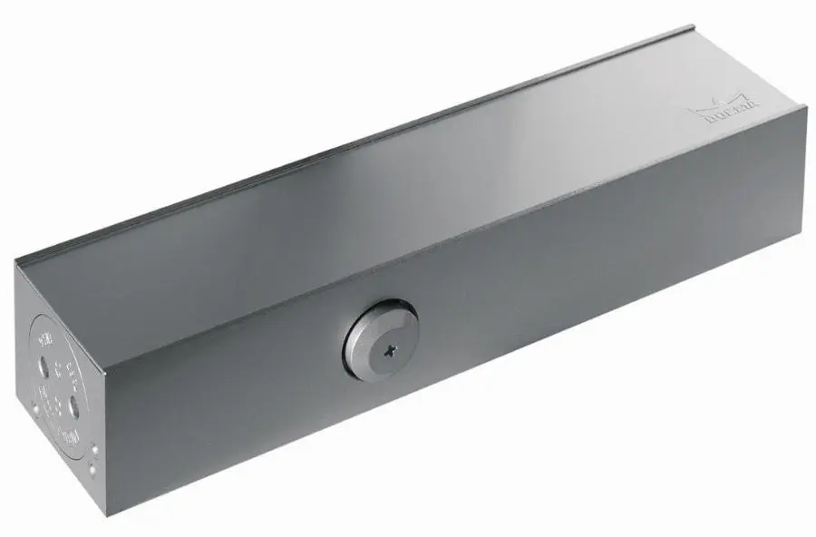 Ferme-porte TS83 DORMAKABA - Temporisation - Argent - Sans bras - Force 2 à 6 - 38020101 