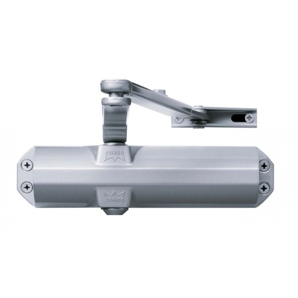 Ferme-porte TS68F DORMAKABA - Argent - Avec bras - Force 2 à 4 - 66470101 