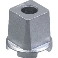 Axe carré pour BTS75 / BTS84 DORMAKABA - amovible galvanisé - L. standard - 45200421