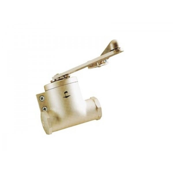 Ferme-porte classique 4 GROOM - porte 120kg - bras compas - finition Champagne  - 704112 