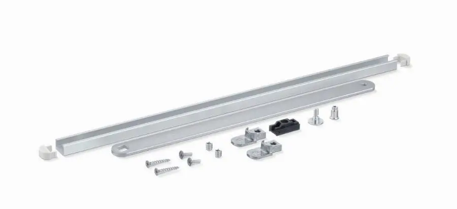 Bras à coulisse + demi-bras Boxer GEZE - 20.7 mm - coloris Ev1 - 112161