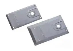 Plaque de recouvrement standard NORMBAU - Inox brillant - 192A022