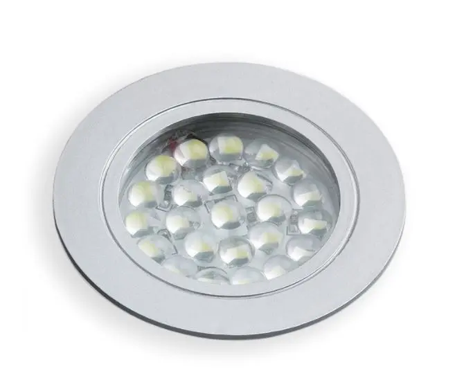 Spot à encastrer Led 1,8 W Nickel satiné
