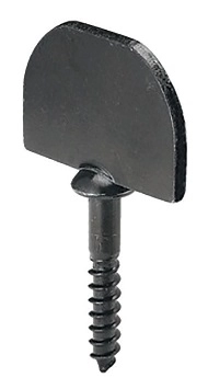 Butée droite plate à visser Ø7 Dardenne TORBEL Noir - 0710564