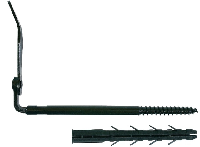 Arrêt de volet 0/10 ING FIXATION isolation extérieure - cheville 130 mm - arrêt 250 mm - A070190