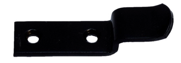 Agrafe volet nord contre-coudée déport de 9 mm TORBEL 75x18x3 - Noire - 501035