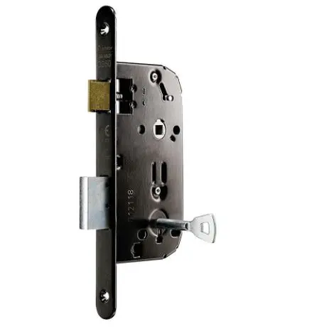 Serrure à larder monopoint axe 50mm Clé L Vachette D351