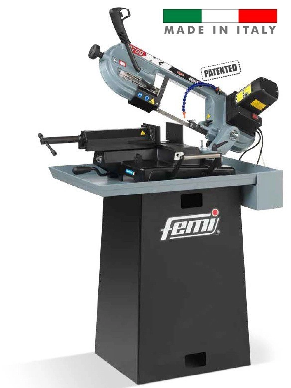 Scie à ruban stationnaire métal FEMI descente manuelle - coupe max. 155mm - 1750XL