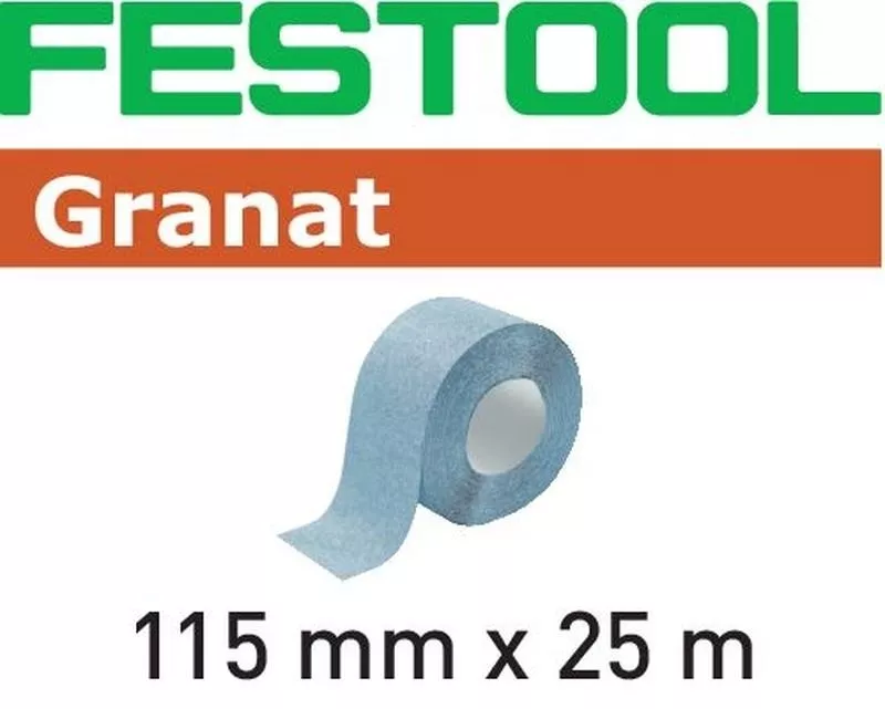 Abrasifs en rouleau FESTOOL 115x25m P220 GR - 201110