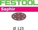 Abrasifs STF FESTOOL - D125/8 - grain 36 - SA - 25 pièces - 493125 