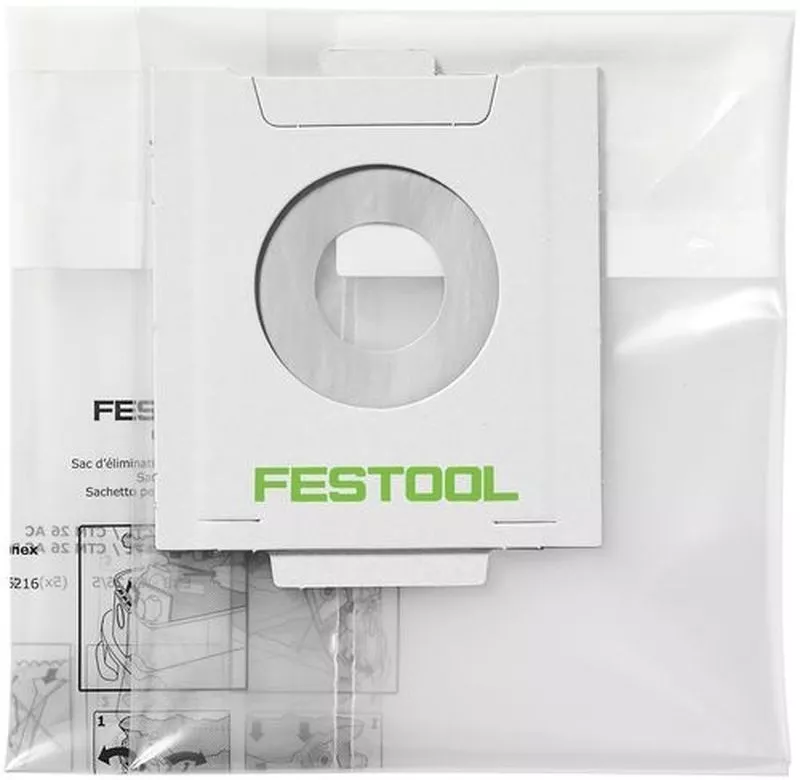 Sac d'élimination des déchets FESTOOL ENS-CT 36 AC - 5 pièces - 496215
