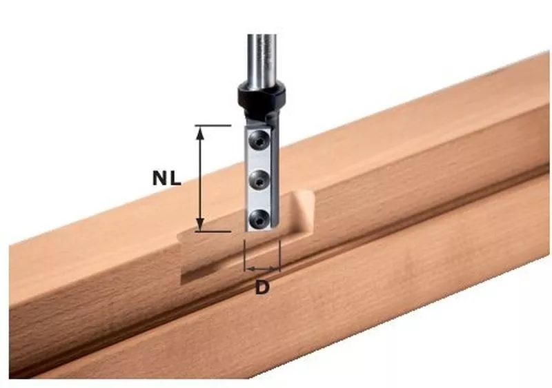 Fraise à rainurer Wepla FESTOOL HW S12 D16/50 WP - 497454