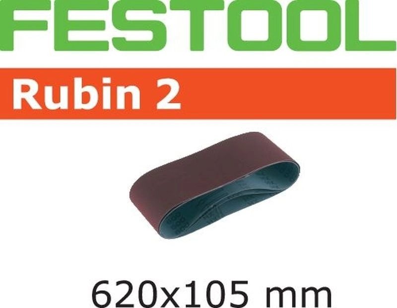 Bande abrasive FESTOOL L620X105-P120 RU2/10 - 499153