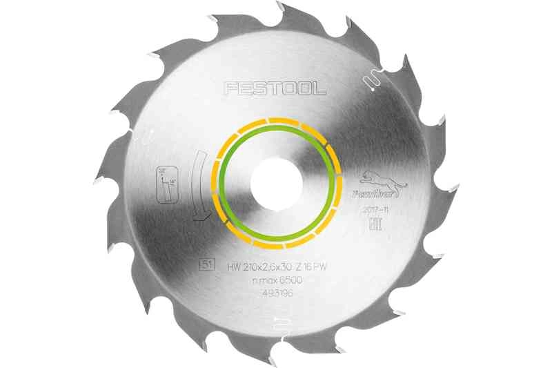 Lame de scie à bois Panther 254x2.4x30 FESTOOL PW24 dents pour TKS 80 - 575974