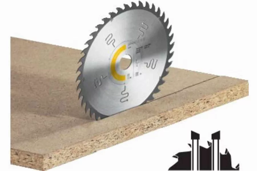 Lame de scie universelle 254x2.4x30 FESTOOL W40 dents pour TKS 80 - 575975