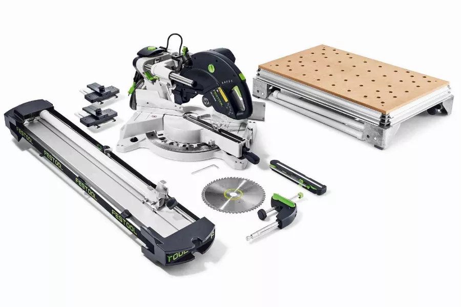 Scie à onglets radiale KAPEX KS 120 REB-Set-MFT FESTOOL - 576663