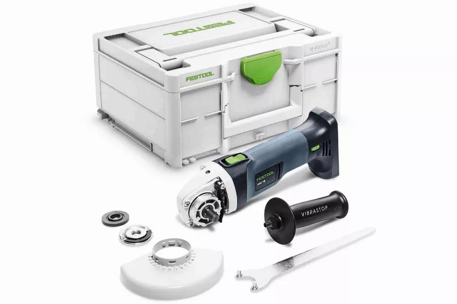 Meuleuses d'angle FESTOOL AGC 18-125 EB-Basic - Avec systainer SYS3 M et accessoires - Sans batteries, ni chargeur - 576825