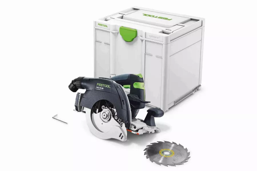 Scie circulaire à capot basculant FESTOOL HKC 55 EB-Basic - Sans batterie, ni chargeur - 576163