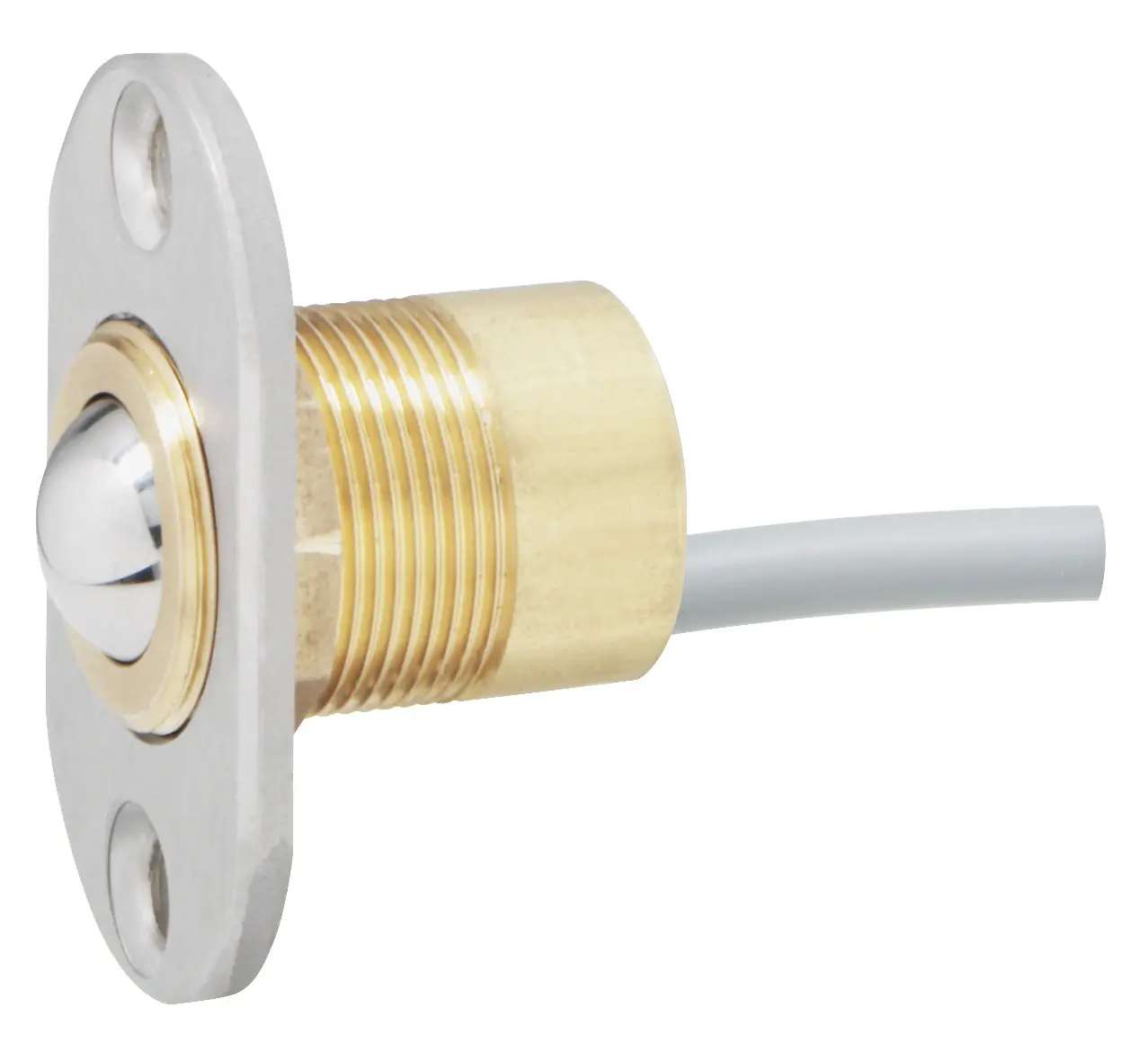 Contact conique modèle 10405.10R - Avec câble de raccordement ; têtière serrure arrondie - ASSA ABLOY - FP10405.10R