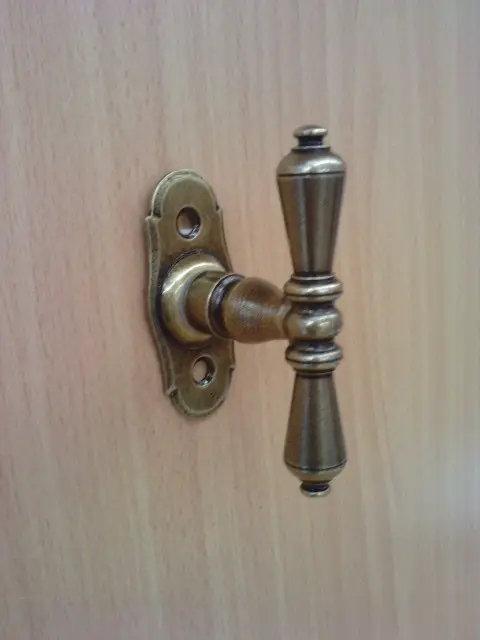 Bouton sur platine 10703 France-[laiton satiné]