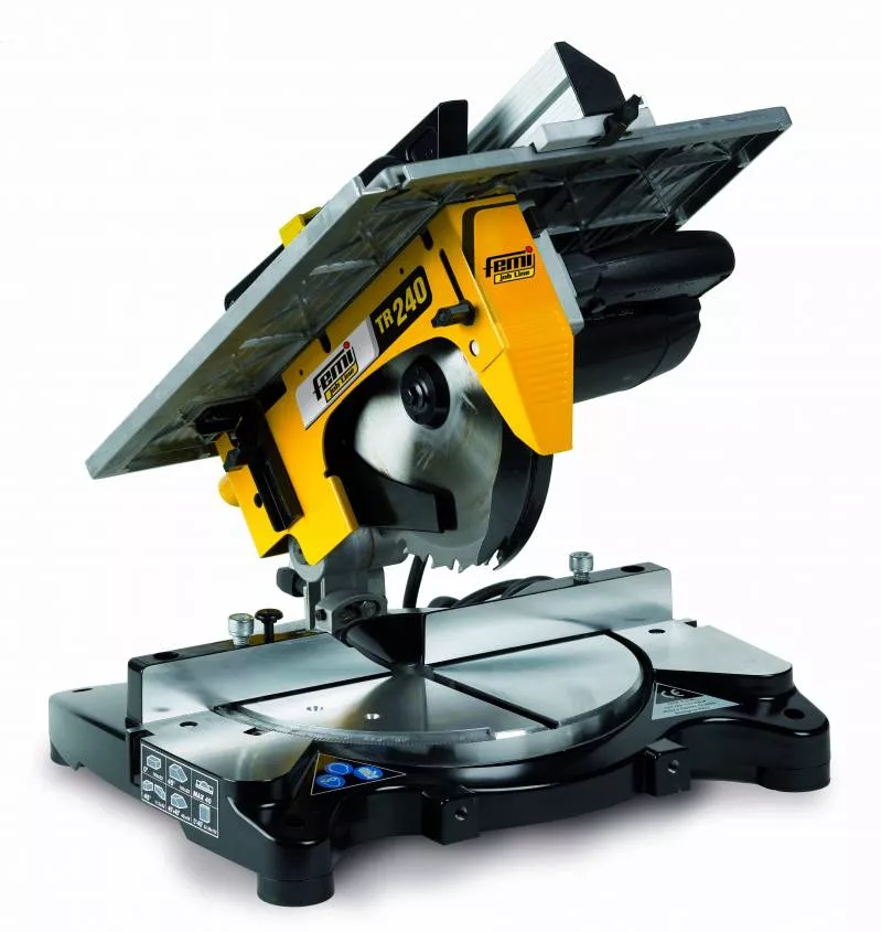 Scie à onglet TR 240 Ø254 mm FEMI moteur universel 1450W - 8426134