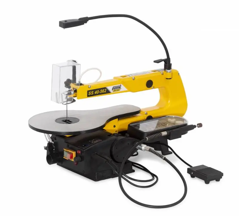 Scie à chantourner SS 40-562 avec flexible à pince + Kit accessoires FEMI - 8492020