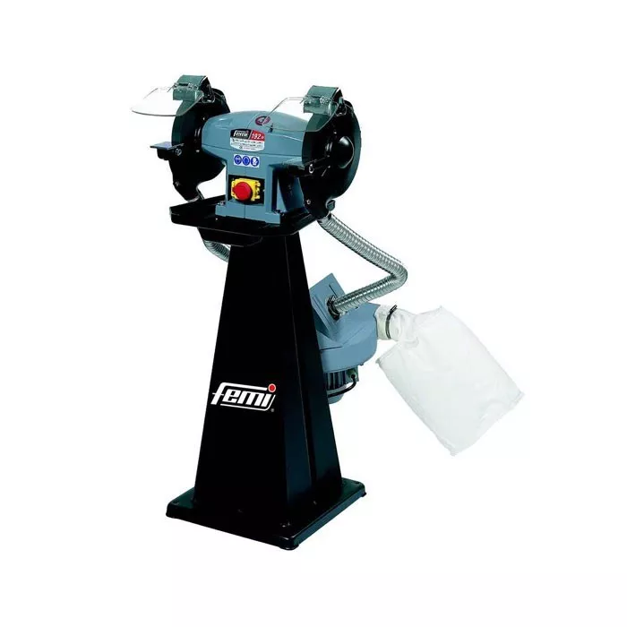 Touret combiné FEMI 196 - 450 W Triphasé - Ø 150x25x16 mm - Sans meules - 8005032