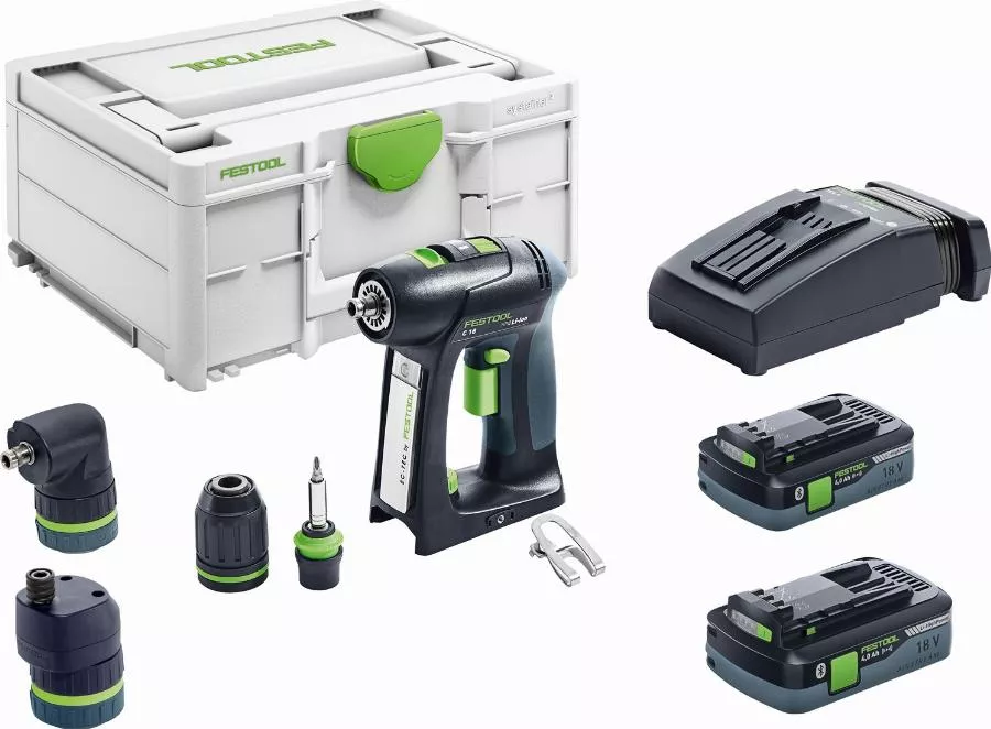 Perceuse visseuse sans fil C 18 HPC 4.0 I-Set FESTOOL - 576992
