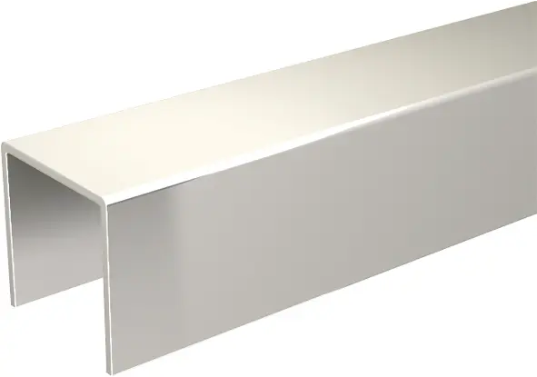 LONG 6M RAIL U GALVA 30X30 1110/600