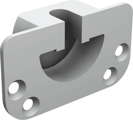 Platine encastrable n°22 Ø35 mm MANTION pour Cadett /Tubel - 28-SAF4-BK45