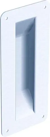 Poignée cuvette tôle emboutie 1290 MANTION SA - H.200 mm - Larg.90 mm - 1290 