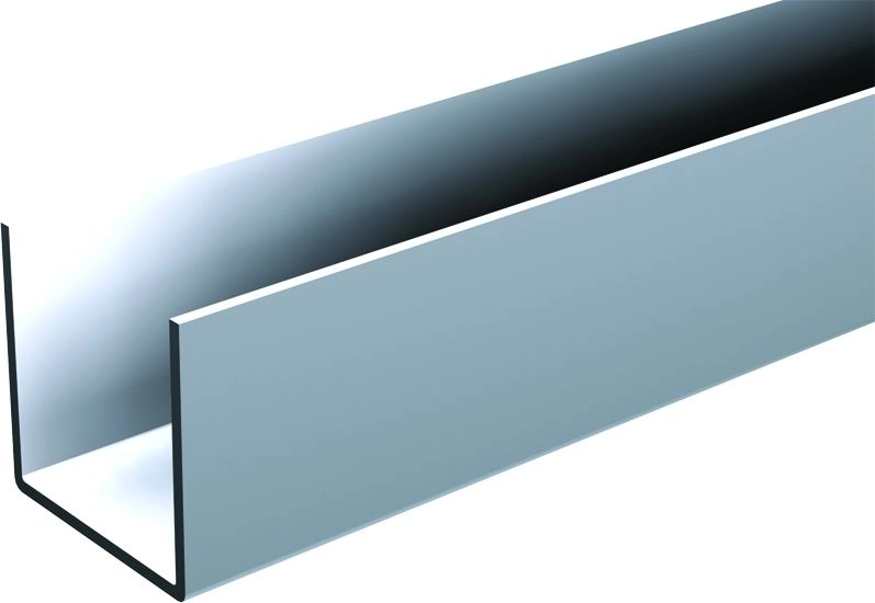 Rail U galvanisé 50x60 Longueur 6m MANTION - 1115/600