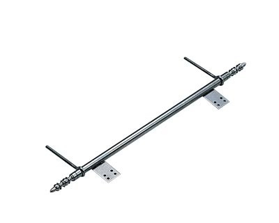 Fiche lame et lacet DUBOIS SAS - Fer - Fût Ø13 mm  - Lacet 80 mm - L.1476 mm - 404035