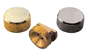 Patte à glace ronde QDRC - laiton - Ø 20 mm - PGPL20S03