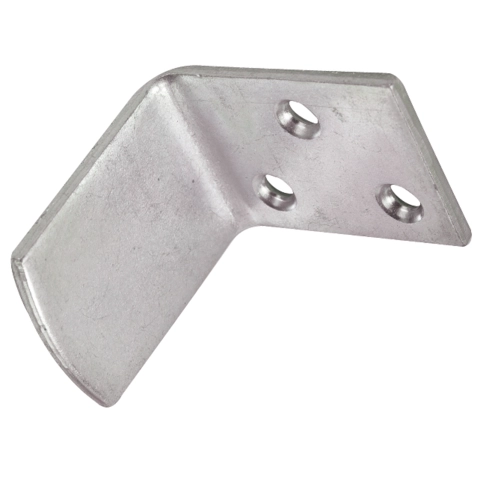 Taquet de lit équerre acier zingué QDCR - 010108