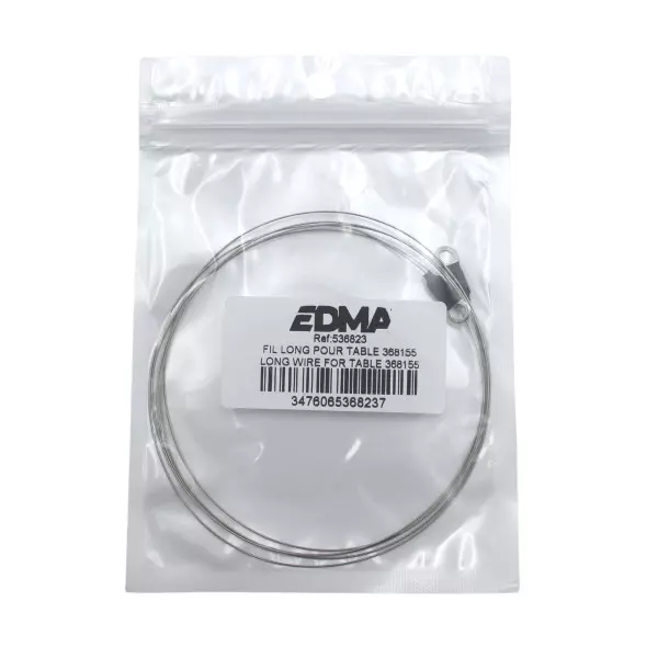 Fil de coupe de rechange - 1430 mm - pour table de découpe double fil chaud - EDMA OUTILLAGE - 536823