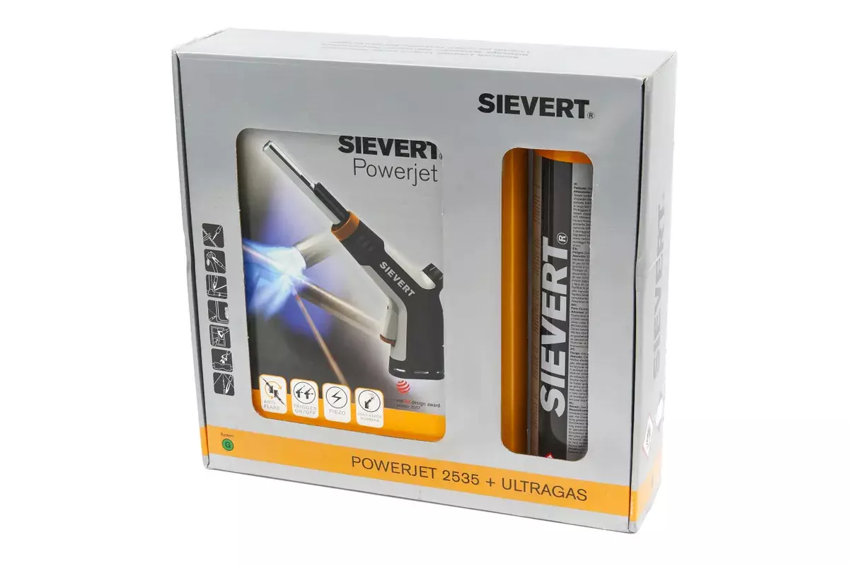 Sievert Jeu de brûleurs à gaz Powerjet - VIRAX - 253512 