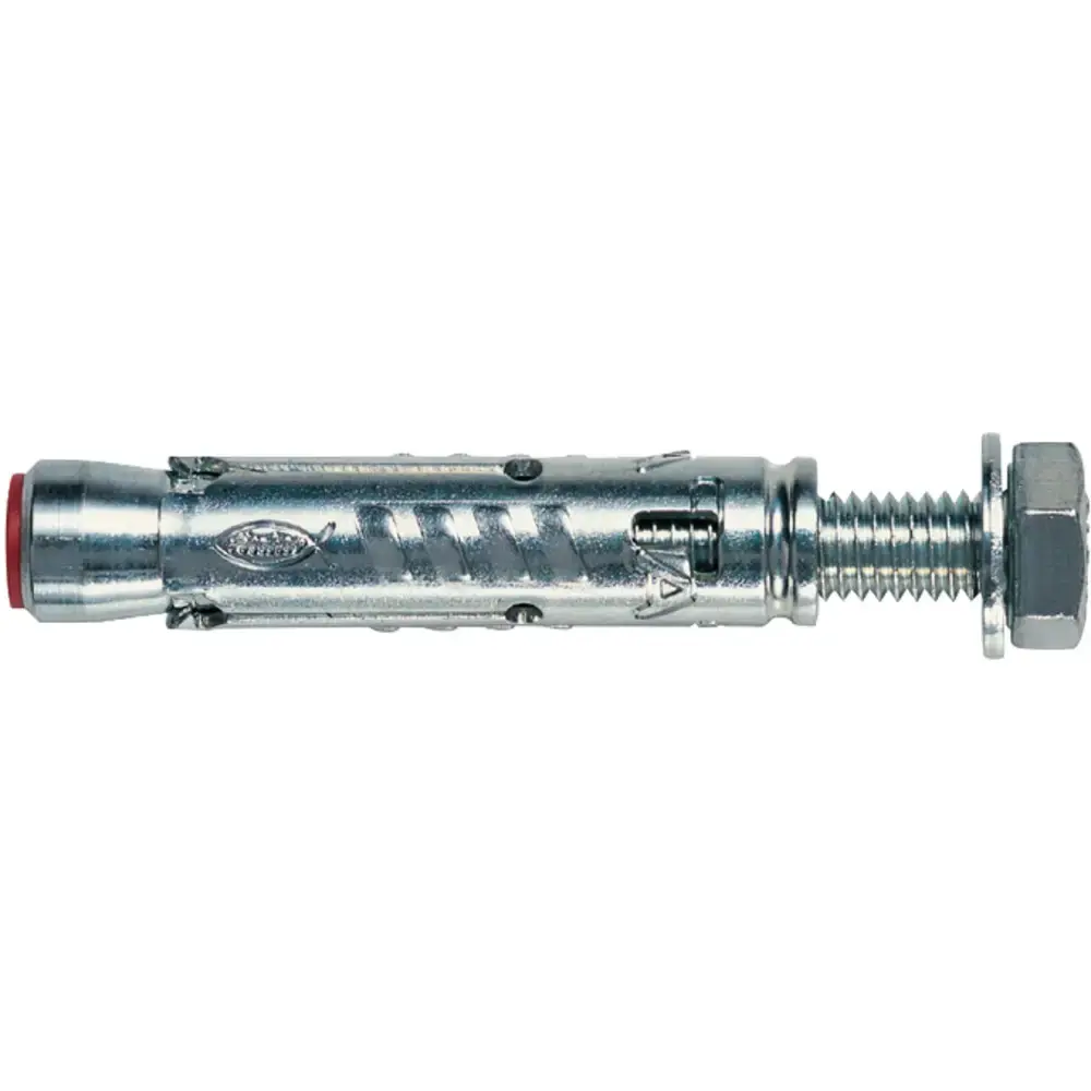 Cheville à douille TA M10 S/20 en acier électrozingué, avec vis pour fixations lourdes - BTE 25 - FISCHER - 90251