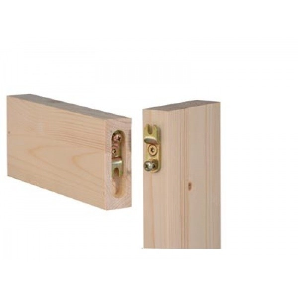 K041 DUO 46/15 assembleur bois acier zingué sect. min. 80/30 mm