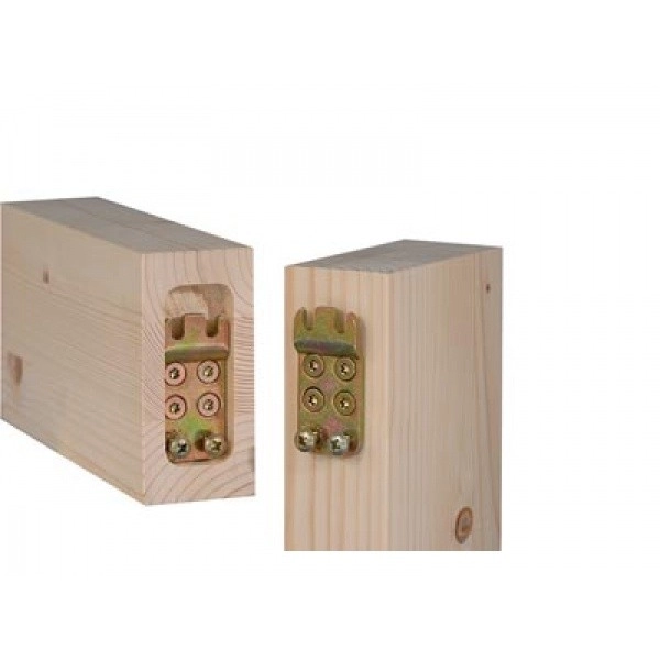 K022 DUO 62/30 assembleur bois acier zingué sect. min. 100/50 mm