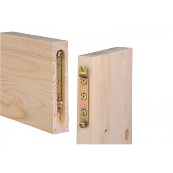 K055 DUO 100/15 assembleur bois acier zingué sect. min. 140/30 mm 