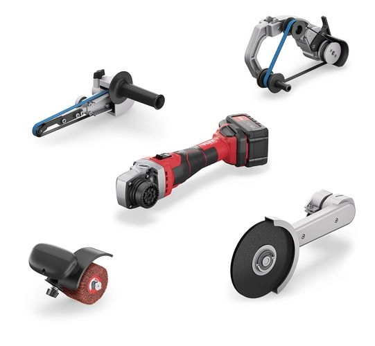 Moteur de base sans fil TRINOXFLEX  avec batteries 18,0 V BME 18.0-EC/5.0 SET FLEX - 504505