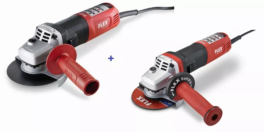 Meuleuse d'angle LBE 17-11 125 + L 12-11 125 FLEX - 502022