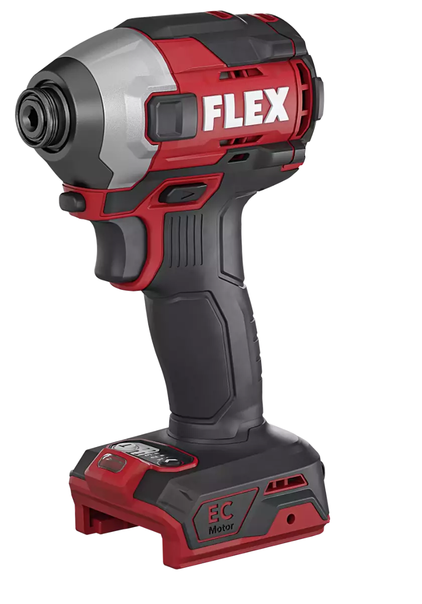 Visseuse à percussion FLEX 18V - Sans batterie, ni chargeur - Avec réserve d'embouts - 520756