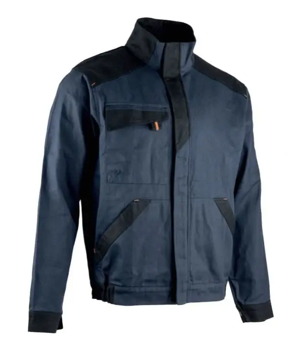 Veste de travail LMA FOURNAISE bleu foncé/noir T.3XL - 2303 T.7